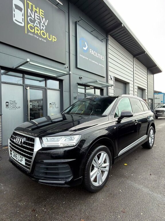 Audi Q7 2016 3.0 Tdi V6 S Line Suv Tiptronic Qu Black