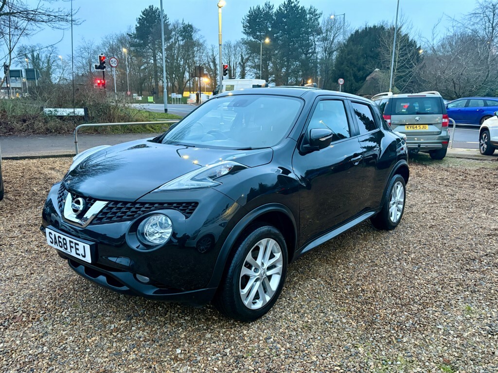 Nissan Juke 1.5 L N-connecta Dci SA68FEJ Black #4