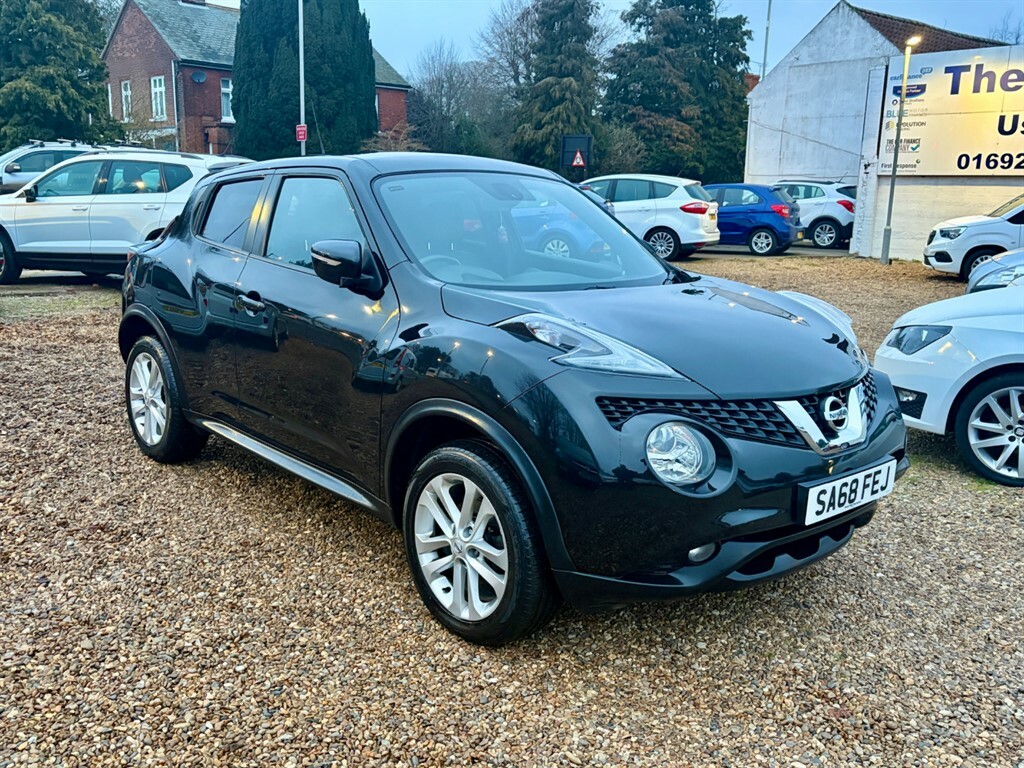 Nissan Juke 1.5 L N-connecta Dci SA68FEJ Black #2