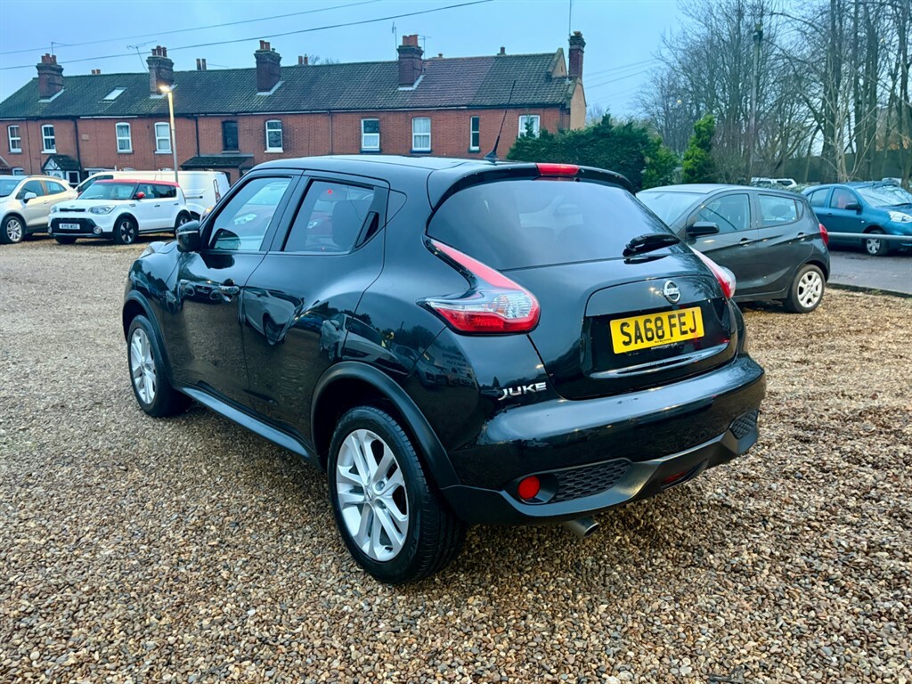 Nissan Juke 1.5 L N-connecta Dci SA68FEJ Black #5