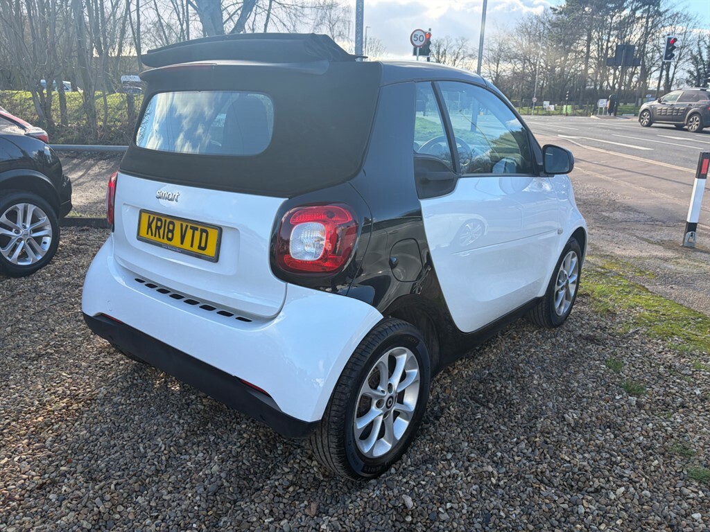 Smart Fortwo Cabrio 1.0 L Passion White #6