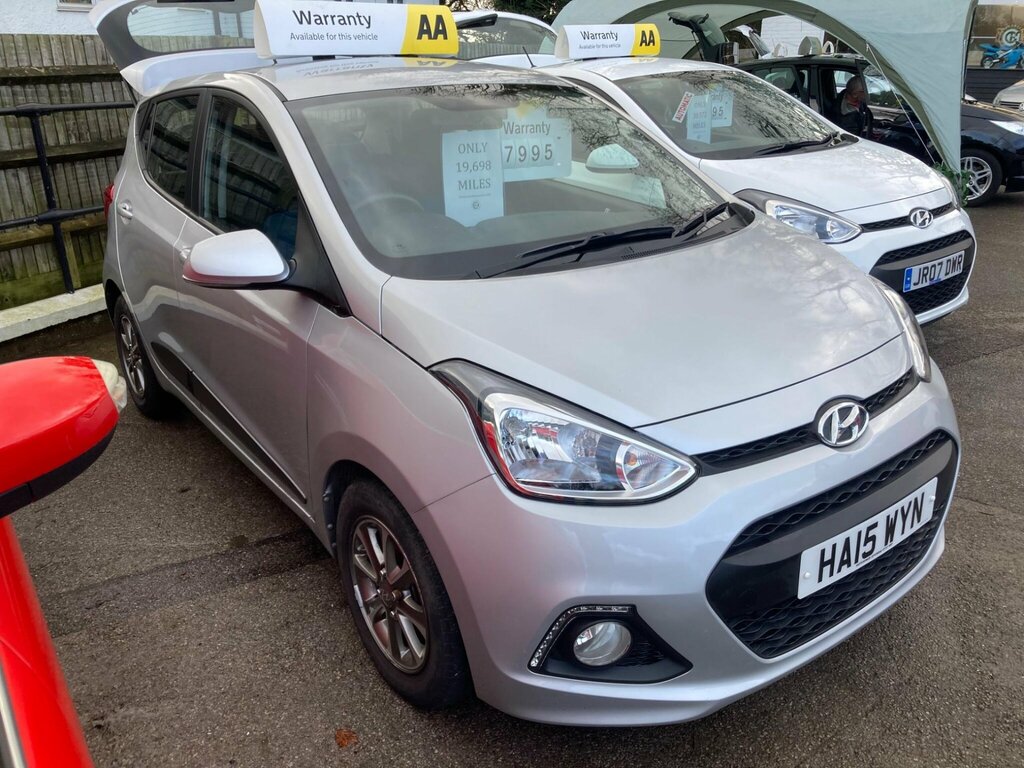 Hyundai I10 1.2 Premium Euro 5 Silver #3