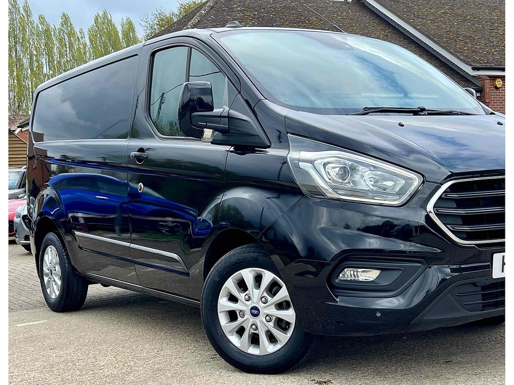 Ford Transit Custom Transit Custom 2.0 300 Ecoblue Limited L1 H1 Euro HJ71LUW Black #6