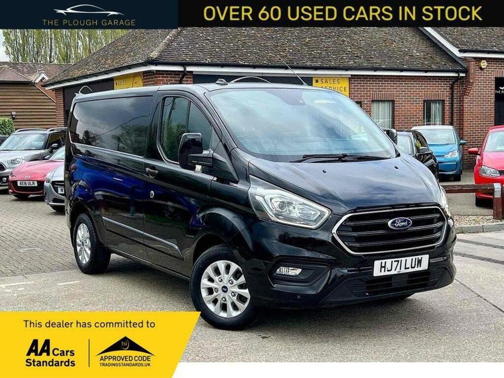 Ford Transit Custom Transit Custom 2.0 300 Ecoblue Limited L1 H1 Euro HJ71LUW Black #2