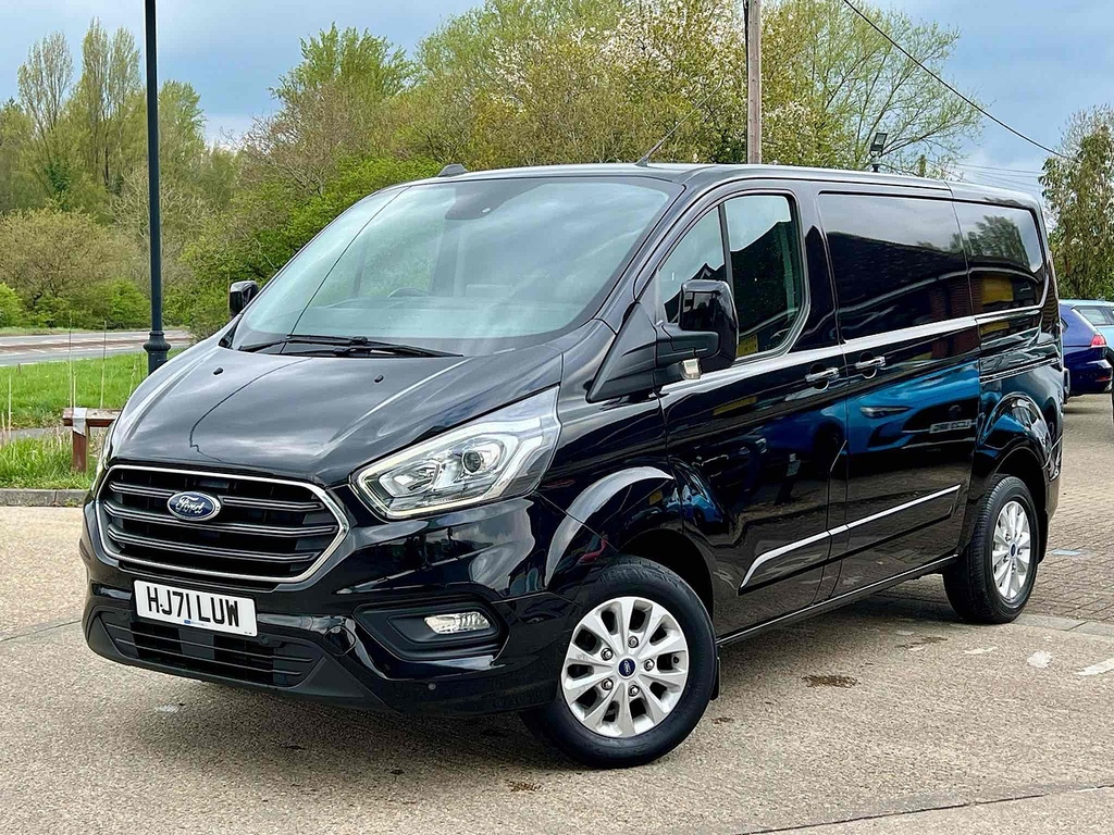 Ford Transit Custom Transit Custom 2.0 300 Ecoblue Limited L1 H1 Euro HJ71LUW Black #4