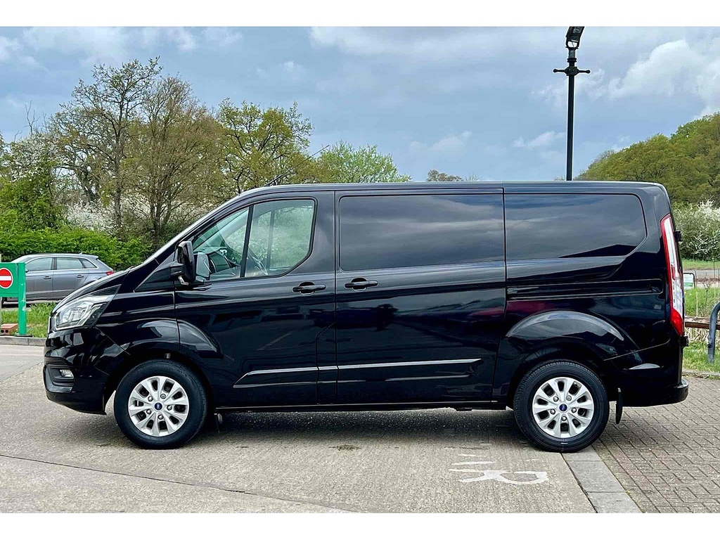 Ford Transit Custom Transit Custom 2.0 300 Ecoblue Limited L1 H1 Euro HJ71LUW Black #5