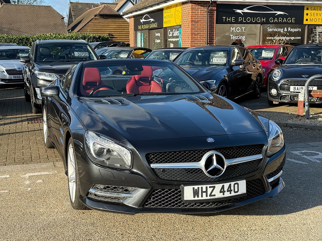 Mercedes-Benz SL Class 3.5 Sl350 V6 Blueefficiency Convertible Black #5