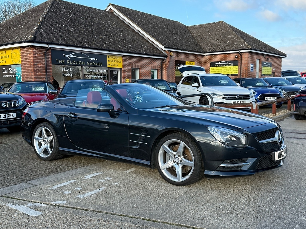Mercedes-Benz SL Class 3.5 Sl350 V6 Blueefficiency Convertible Black #3