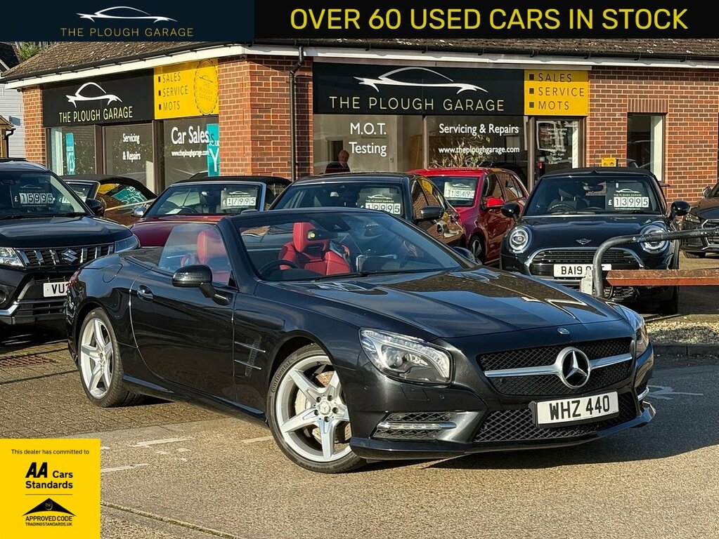 Mercedes-Benz SL Class 3.5 Sl350 V6 Blueefficiency Convertible Black