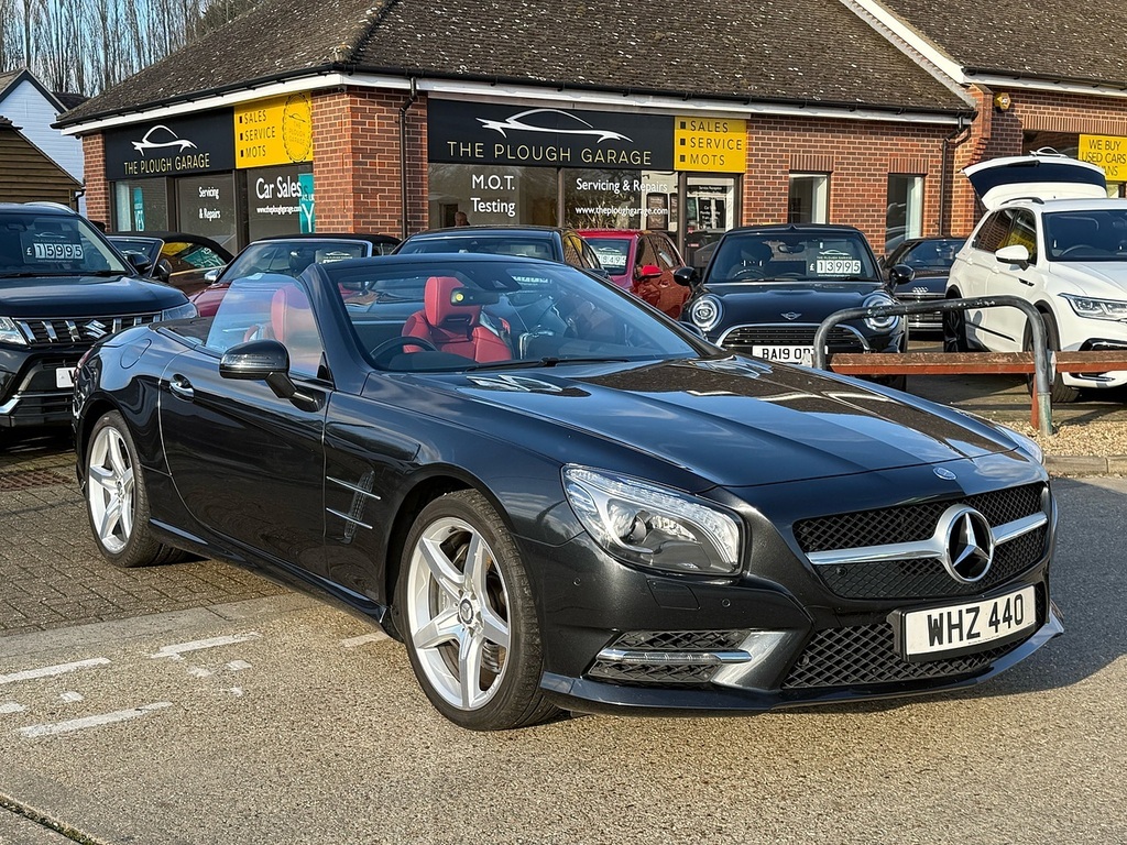 Mercedes-Benz SL Class 3.5 Sl350 V6 Blueefficiency Convertible Black #4