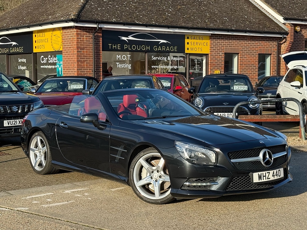 Mercedes-Benz SL Class 3.5 Sl350 V6 Blueefficiency Convertible Black #2