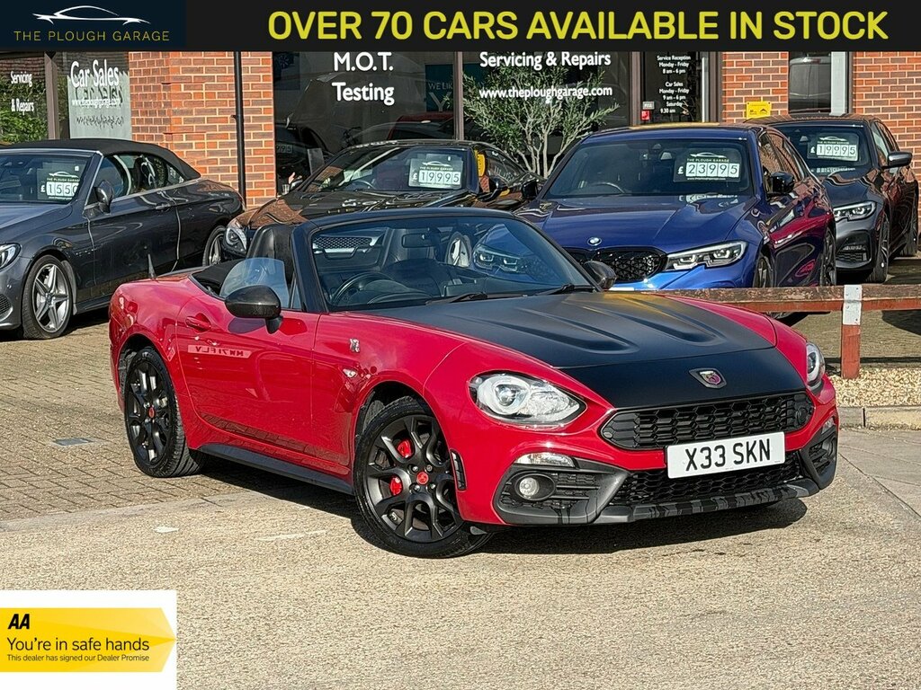 Abarth 124 Spider 1.4 Multiair Convertible Euro 6 1 Red