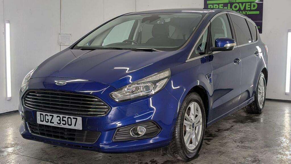 Ford S-Max Mpv 1.5T Ecoboost Titanium Euro 6 Ss 2016 Blue