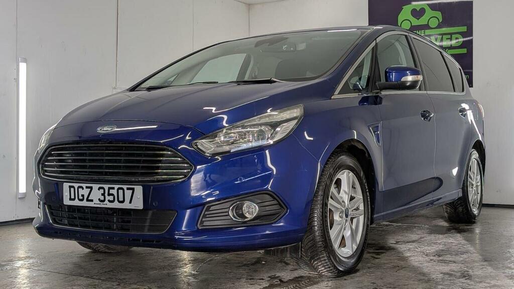 Ford S-Max Mpv 1.5T Ecoboost Titanium Euro 6 Ss 2016 DGZ3507 Blue #6