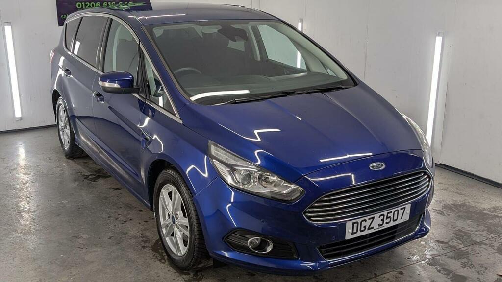 Ford S-Max Mpv 1.5T Ecoboost Titanium Euro 6 Ss 2016 DGZ3507 Blue #4