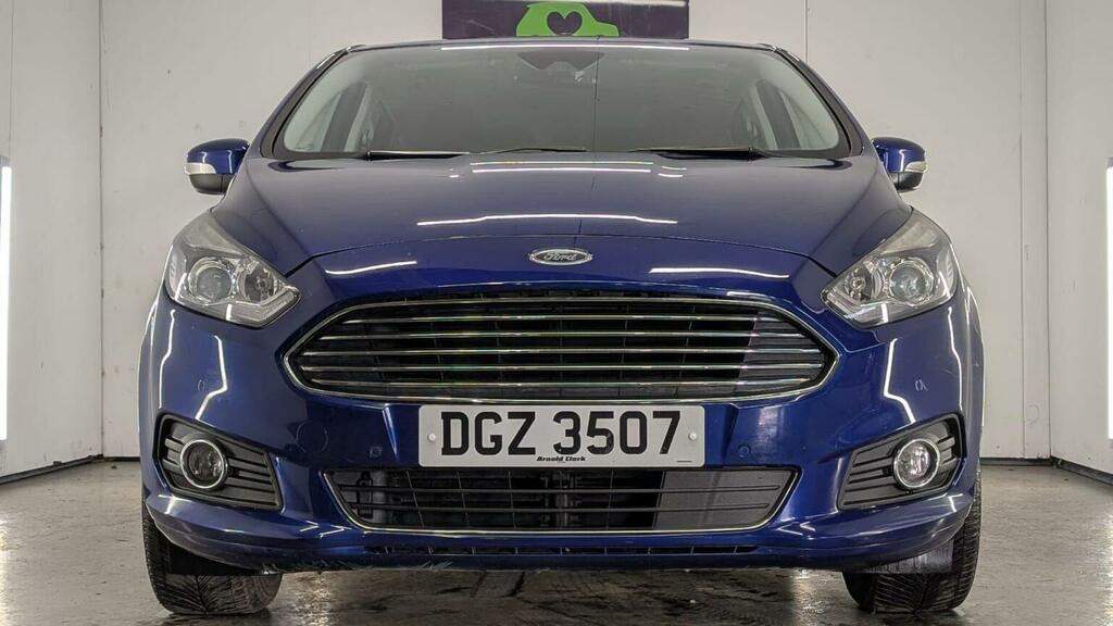 Ford S-Max Mpv 1.5T Ecoboost Titanium Euro 6 Ss 2016 DGZ3507 Blue #5
