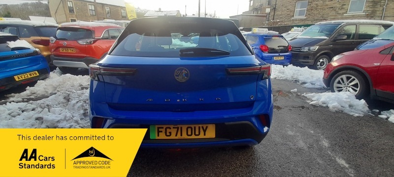 Vauxhall Mokka-e 100Kw Se Nav Premium FG71OUY Blue #6