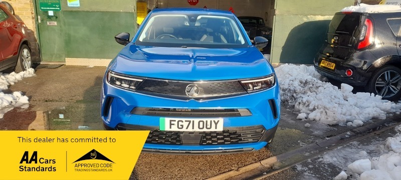 Vauxhall Mokka-e 100Kw Se Nav Premium FG71OUY Blue #2
