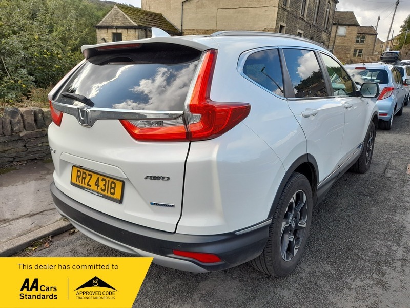 Honda Cr-V 2.0 H I-mmd Sr RRZ4318 White #4