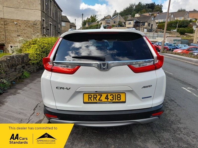 Honda Cr-V 2.0 H I-mmd Sr RRZ4318 White #5