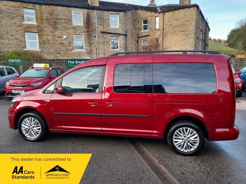 Volkswagen Caddy Maxi Life C20 Life Tdi Maxi YY70NNH Red #6