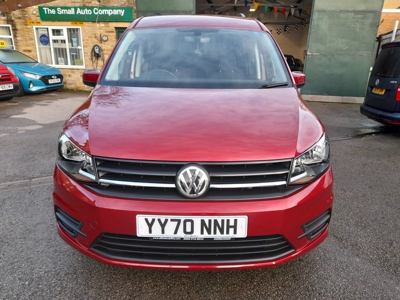 Volkswagen Caddy Maxi Life C20 Life Tdi Maxi YY70NNH Red #4