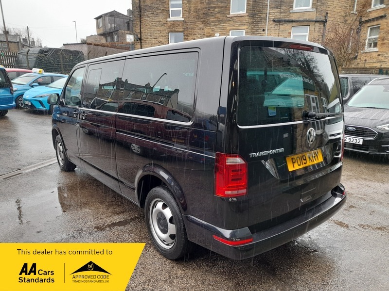 Volkswagen Transporter Shuttle T32 Tdi Shuttle Se PO19KHY Black #6