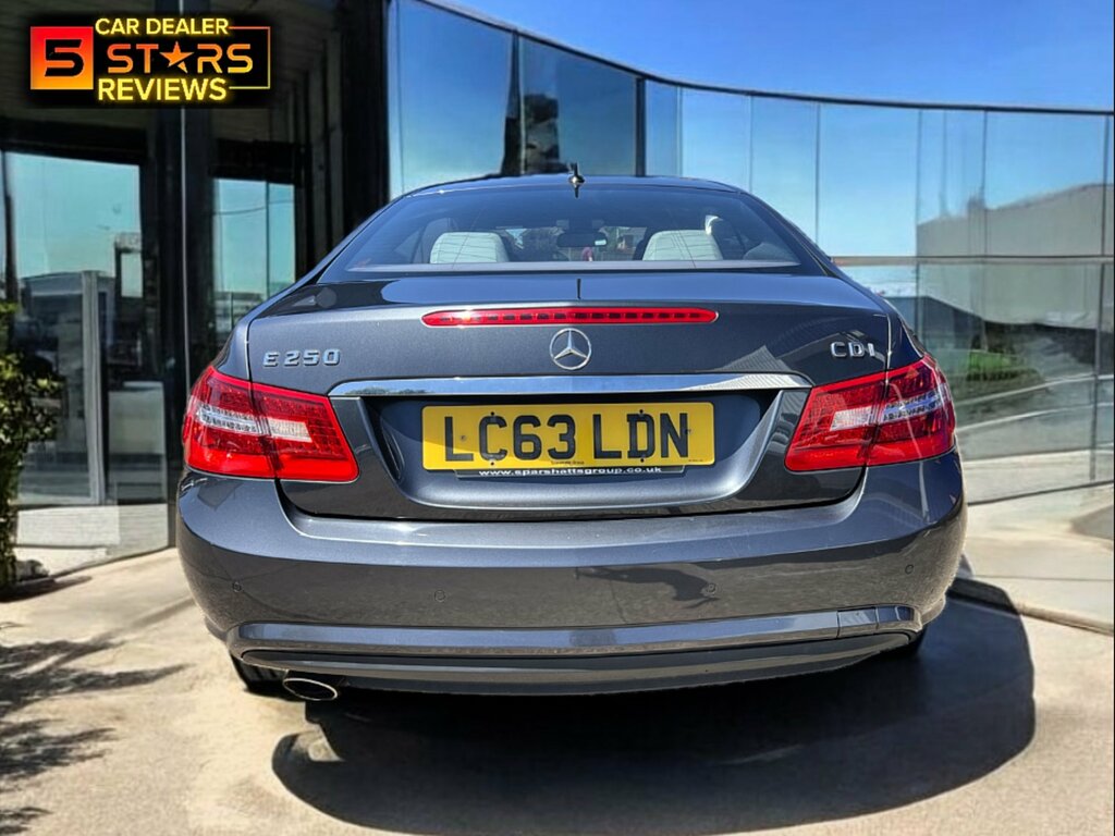 Mercedes-Benz E Class 2.1 E250 Cdi Blueefficiency Sport Coupe LC63LDN Grey #6