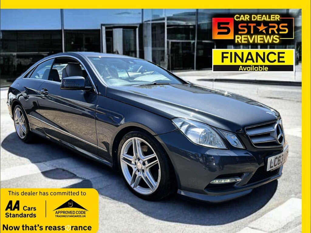 Mercedes-Benz E Class 2.1 E250 Cdi Blueefficiency Sport Coupe Grey