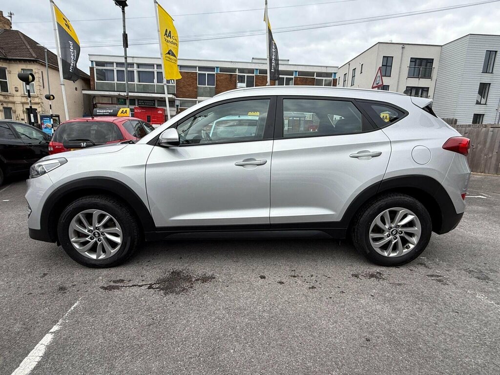 Hyundai Tucson Suv 1.7 Crdi Blue Drive Se Euro 6 Ss 2015 Silver #6