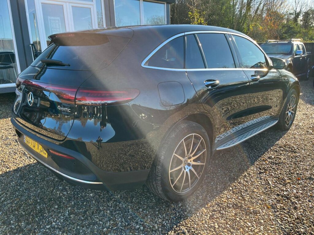 Mercedes-Benz EQC Suv Eqc 400 80Kwh Amg Line 4Matic 20207 GU70VJE Black #4