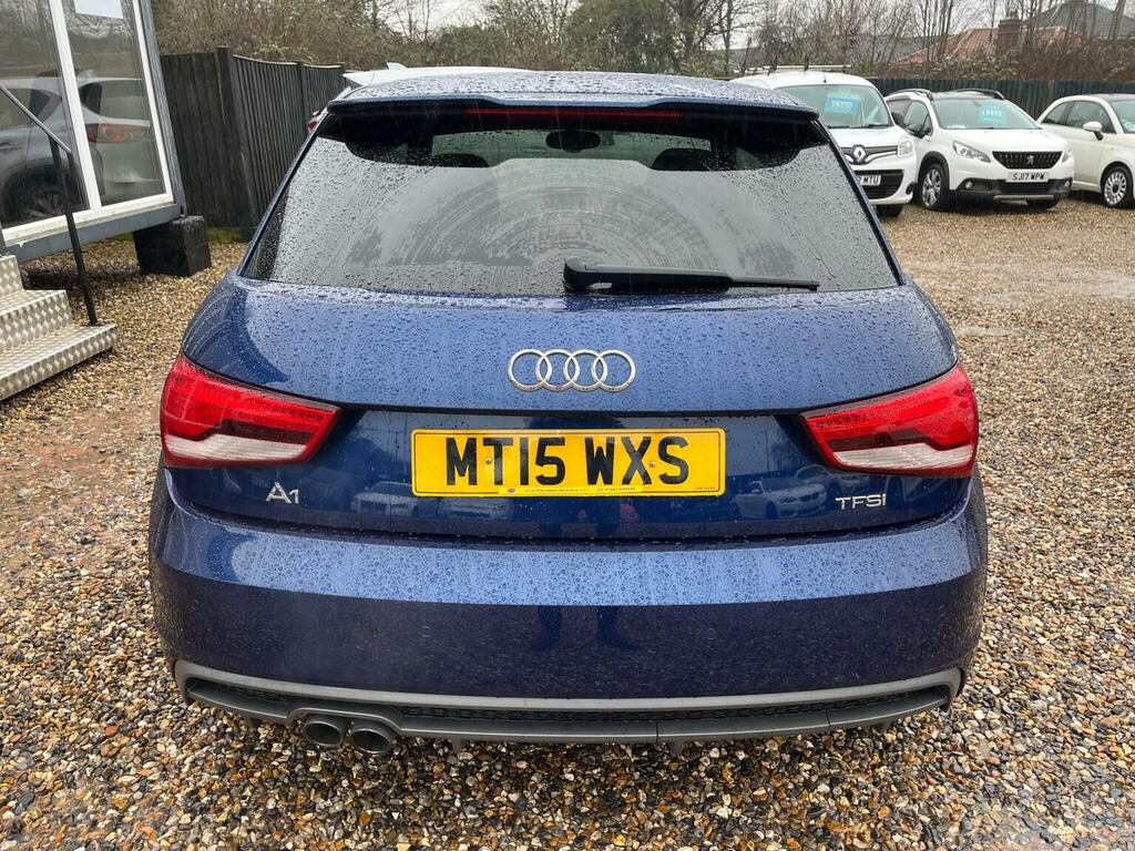 Audi A1 Hatchback 1.4 Tfsi Cod S Line Euro 6 Ss 20 MT15WXS Blue #5