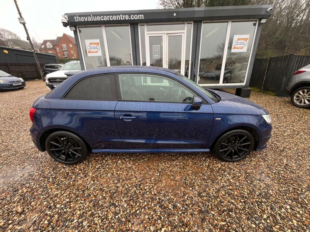 Audi A1 Hatchback 1.4 Tfsi Cod S Line Euro 6 Ss 20 MT15WXS Blue #3