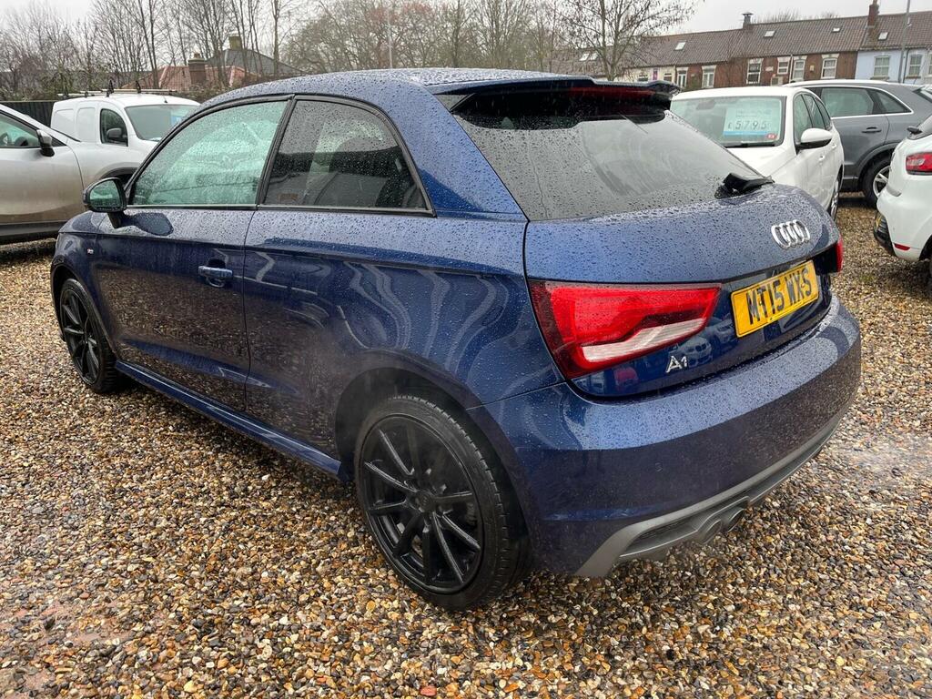Audi A1 Hatchback 1.4 Tfsi Cod S Line Euro 6 Ss 20 MT15WXS Blue #6