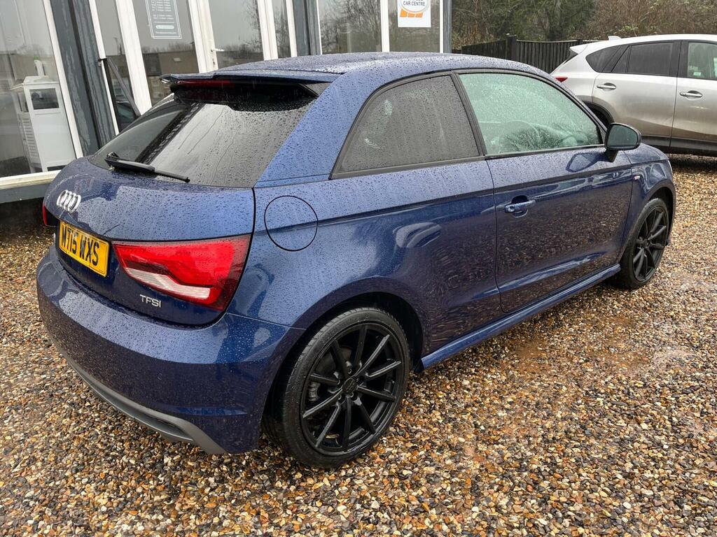 Audi A1 Hatchback 1.4 Tfsi Cod S Line Euro 6 Ss 20 MT15WXS Blue #4