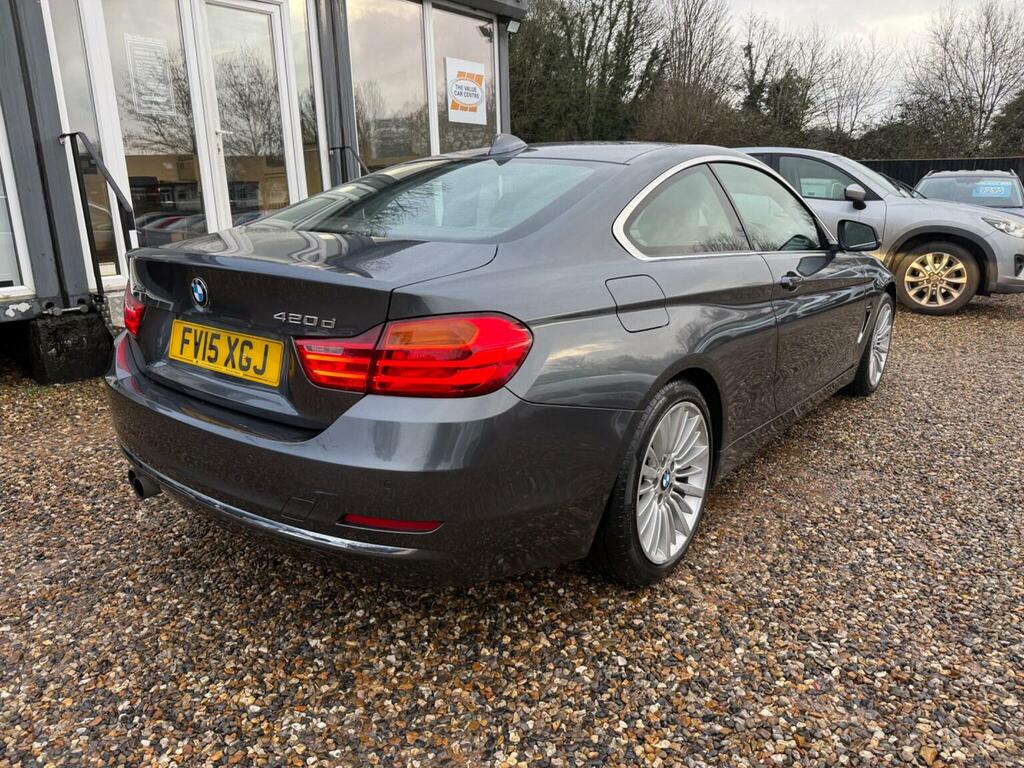 BMW 4 Series Gran Coupe Coupe 2.0 420D Luxury Xdrive Euro 6 Ss FV15XGJ Grey #3