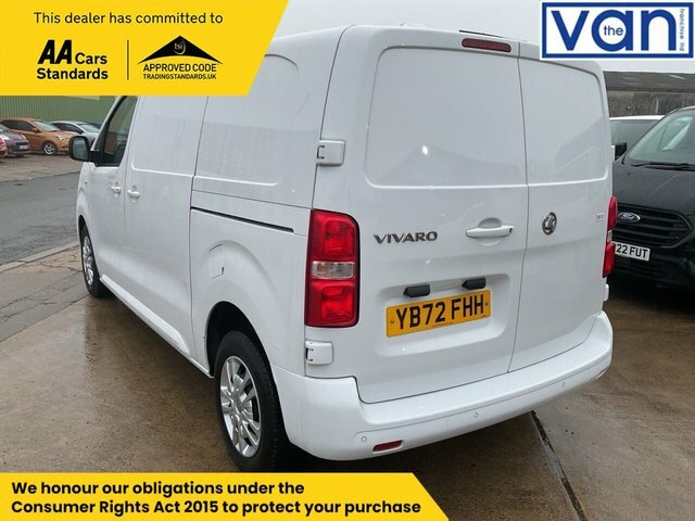 Vauxhall Vivaro 1.5 Turbo D 2700 Sportive Panel Van 6Dr Man YB72FHH White #5