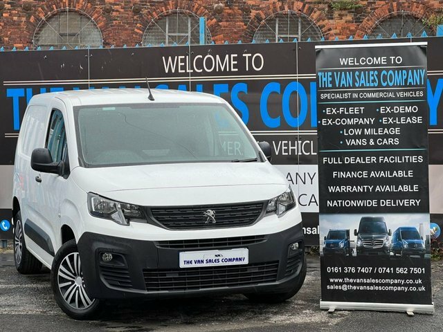 Peugeot Partner Partner Professional L1 Blue Hdi White