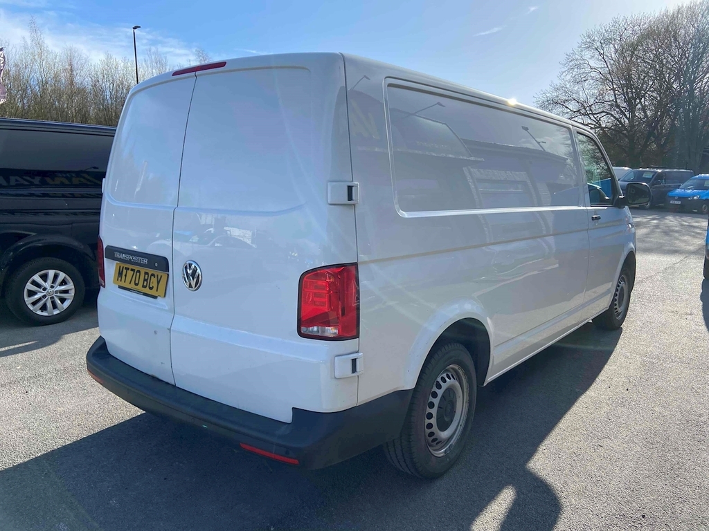 Volkswagen Transporter 2.0 Tdi T30 Lwb Business Air Con Panel Van Die MT70BCY White #5