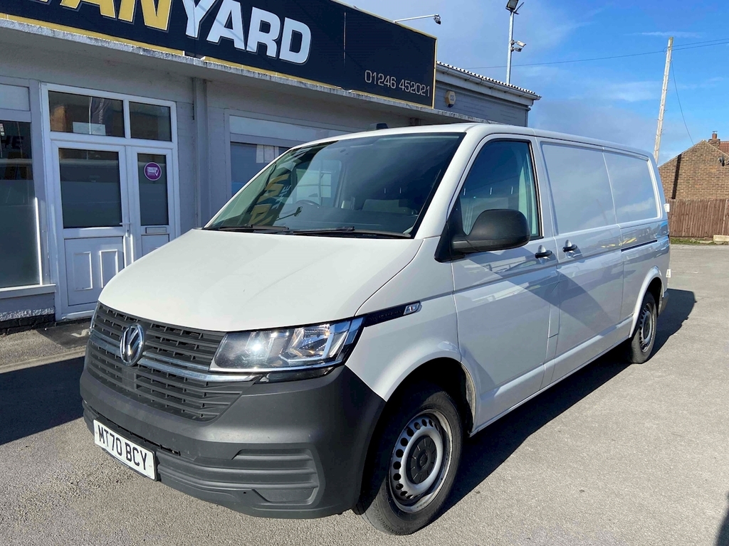 Volkswagen Transporter 2.0 Tdi T30 Lwb Business Air Con Panel Van Die White