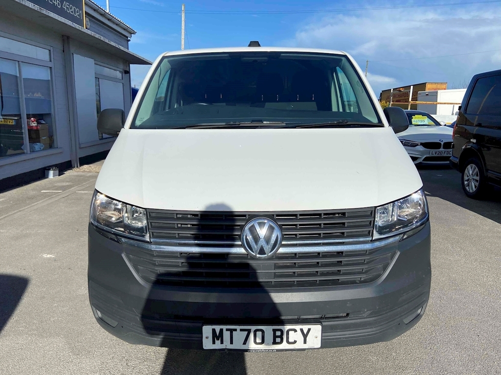 Volkswagen Transporter 2.0 Tdi T30 Lwb Business Air Con Panel Van Die MT70BCY White #2