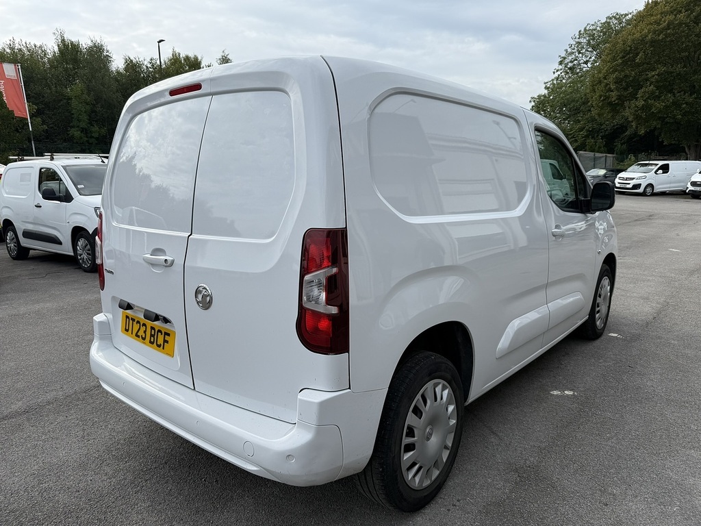 Vauxhall Combo 1.5 Turbo D 2300 Pro Swb 3 Seats Air Con - R Camer DT23BCF White #5