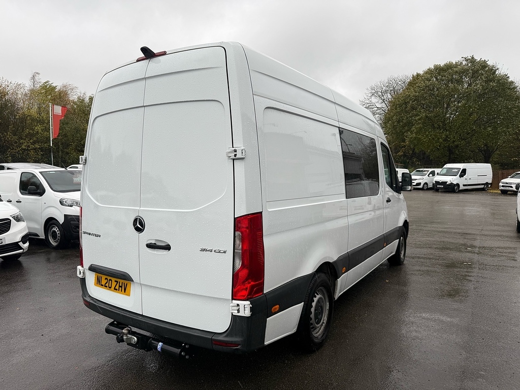 Mercedes-Benz Sprinter 2.1 314 Cdi Camper Van 4 Berth Rwd L2 H2 Eu NL20ZHV White #5