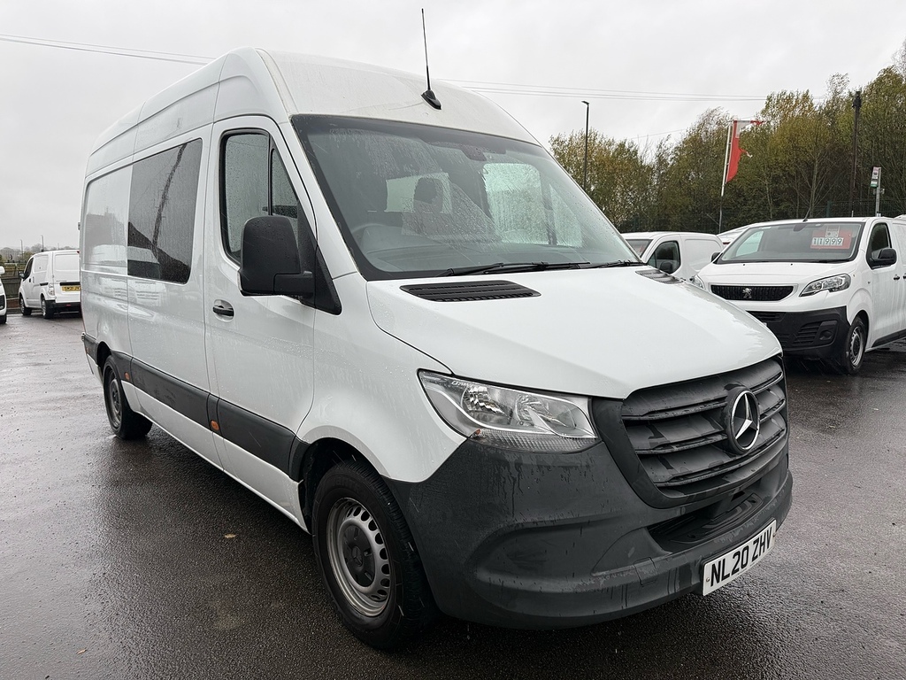 Mercedes-Benz Sprinter 2.1 314 Cdi Camper Van 4 Berth Rwd L2 H2 Eu NL20ZHV White #3