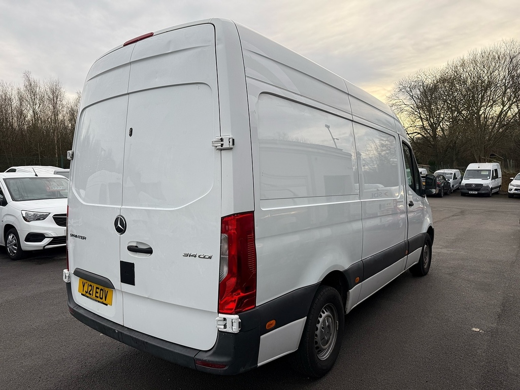 Mercedes-Benz Sprinter 2.1 314 Cdi Progressive Mwb Van YJ21EOV White #5