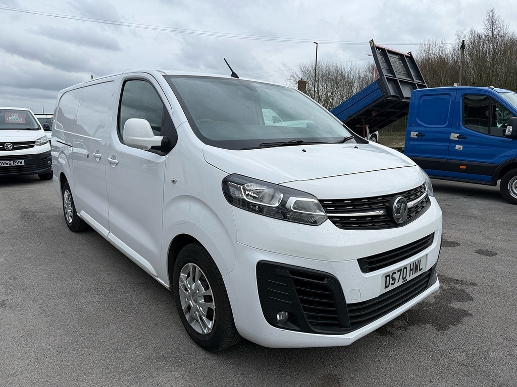 Vauxhall Vivaro 1.5 Turbo D 2900 Sportive Lwb Air Con Twin Side Do DS70HWL White #3