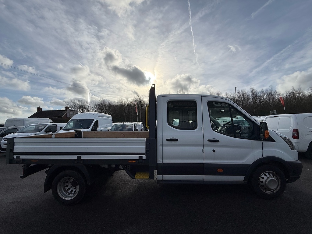 Ford Transit Custom 2.0 350 Ecoblue Dropside Drw Crew Van 5 Seats White #4