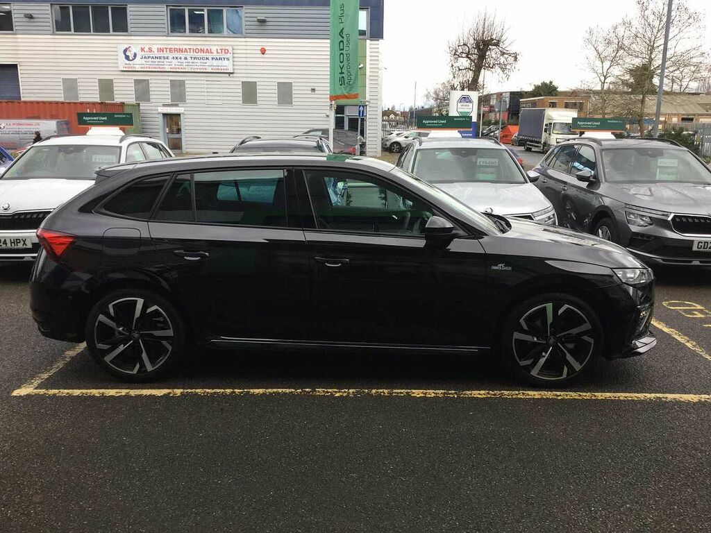 Skoda Scala 1.0 Tsi 116 Monte Carlo Edition Dsg LO75WXH Black #4