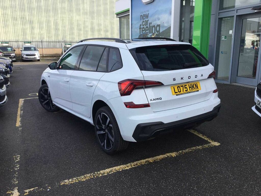 Skoda Kamiq 1.0 Tsi Monte Carlo Edition LO75HKN White #3