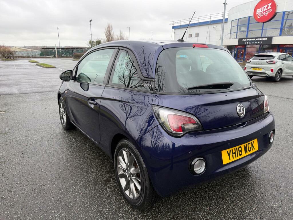 Vauxhall Adam 1.2I Jam Euro 6 YH18WGK Blue #4